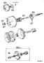 Image of Gasket, Brake BoostE. image for your 1969 TOYOTA