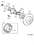 Diagram REAR AXLE SHAFT & HUB for your 1994 TOYOTA CAMRY SEDAN, LE