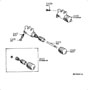 Diagram CLUTCH RELEASE CYLINDER for your 2001 TOYOTA PRIUS