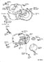 CLUTCH HOUSING & TRANSMISSION CASE (MTM) Diagram