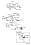 Diagram CLUTCH PEDAL & FLEXIBLE HOSE for your 1986 TOYOTA CAMRY