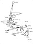 Diagram TRANSFER LEVER & SHIFT ROD for your 2014 TOYOTA VENZA LE 3.5L  AWD
