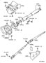 Diagram STEERING COLUMN & SHAFT for your TOYOTA