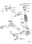 Diagram REAR SPRING & SHOCK ABSORBER for your 2011 TOYOTA COROLLA Base Sedan 1.8L