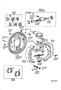 Image of Drum Brake Wheel Cylinder Cup image for your 2001 TOYOTA TUNDRA DELUXE 3400CC EFI, MANUAL , 5-SPEED