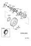 Diagram REAR AXLE SHAFT & HUB for your 2002 TOYOTA CAMRY LE 2400CC 16-VALVE DOHC EFI, MANUAL , 5-SPEED