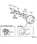 Diagram REAR AXLE SHAFT & HUB for your 1985 TOYOTA 4RUNNER