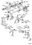 Diagram GEAR SHIFT FORK & LEVER SHAFT (MTM) for your 1990 TOYOTA COROLLA SEDAN, DX 1600CC 16-VALVE DOHC EFI, AUTOMATIC 3-SPEED