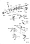 Diagram GEAR SHIFT FORK & LEVER SHAFT (MTM) for your 1990 TOYOTA COROLLA SEDAN, DX 1600CC 16-VALVE DOHC EFI, AUTOMATIC 3-SPEED