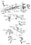 Diagram GEAR SHIFT FORK & LEVER SHAFT (MTM) for your 1990 TOYOTA COROLLA SEDAN, DX 1600CC 16-VALVE DOHC EFI, AUTOMATIC 3-SPEED