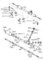 Diagram FRONT STEERING GEAR & LINK for your 2025 TOYOTA CAMRY