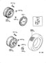 DISC WHEEL & WHEEL CAP Diagram