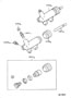 Image of Clutch Slave Cylinder image for your 1994 TOYOTA CAMRY