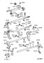 Diagram GEAR SHIFT FORK & LEVER SHAFT (MTM) for your 1998 TOYOTA
