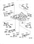 Diagram VALVE BODY & OIL STRAINER (ATM) for your 2020 TOYOTA COROLLA