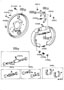 Diagram REAR DRUM BRAKE WHEEL CYLINDER & BACKING PLATE for your 2008 TOYOTA CAMRY