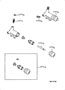 Diagram CLUTCH RELEASE CYLINDER for your 2019 TOYOTA PRIUS