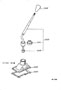 Diagram SHIFT LEVER & RETAINER for your 2013 TOYOTA TUNDRA Base Extended Cab Pickup Fleetside