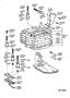 Diagram VALVE BODY & OIL STRAINER (ATM) for your 2018 TOYOTA COROLLA