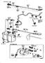 Diagram WINDSHIELD WASHER for your 1978 TOYOTA