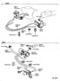 Diagram HEATING & AIR CONDITIONING - VACUUM PIPING for your 2022 TOYOTA PRIUS