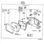 Diagram HEADLAMP for your 1989 TOYOTA CAMRY