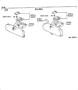 Diagram MIRROR for your 2024 TOYOTA CAMRY