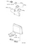 Diagram MIRROR for your 2024 TOYOTA CAMRY