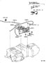 Diagram HEATING & AIR CONDITIONING - CONTROL & AIR DUCT for your 1989 TOYOTA MR2