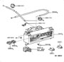 Diagram HEATING & AIR CONDITIONING - CONTROL & AIR DUCT for your 1989 TOYOTA MR2