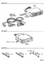 Diagram RADIO RECEIVER & AMPLIFIER & CONDENSER for your 2003 TOYOTA HIGHLANDER