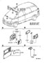 Diagram INTERIOR LAMP for your 1996 TOYOTA TACOMA