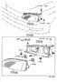 Diagram HEADLAMP for your 2019 TOYOTA TUNDRA SR Extended Cab Pickup Fleetside 4.6L  RWD