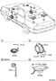 Diagram SPEAKER for your 1998 TOYOTA LAND CRUISER