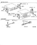 Diagram RADIO RECEIVER & AMPLIFIER & CONDENSER for your 2003 TOYOTA HIGHLANDER