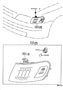 Diagram FRONT CLEARANCE LAMP for your 1994 TOYOTA COROLLA