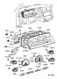 Image of Bulb Assembly, Meter. image for your 1999 TOYOTA COROLLA