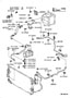 Diagram HEATING & AIR CONDITIONING - COOLER PIPING for your 1995 TOYOTA LAND CRUISER