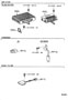 Diagram RADIO RECEIVER & AMPLIFIER & CONDENSER for your 1993 TOYOTA TERCEL