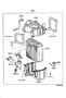 Diagram HEATING & AIR CONDITIONING - COOLER UNIT for your 2000 TOYOTA SOLARA