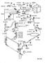 Diagram HEATING & AIR CONDITIONING - COOLER PIPING for your 1995 TOYOTA LAND CRUISER