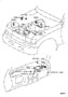 Image of Exhaust Gas Recirculation (EGR) Valve Temperature Sensor (Right) image for your 1998 TOYOTA AVALON