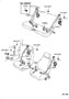 Diagram SEAT BELT & CHILD RESTRAINT SEAT for your 2000 TOYOTA ECHO 4-DOOR 1500CC 16VALVE DOHC EFI, AUTOMATIC