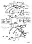 Diagram INSIDE TRIM BOARD & DOOR OPENING TRIM MOULDING for your 2003 TOYOTA COROLLA