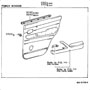 REAR DOOR PANEL & GLASS Diagram