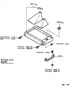 Diagram CONSOLE BOX & BRACKET for your 1992 TOYOTA 4RUNNER