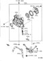 Diagram ENGINE OIL PUMP for your TOYOTA