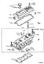 Image of Gasket, Oil Filler C. image for your 2013 TOYOTA TUNDRA Base Extended Cab Pickup Fleetside