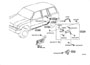 Diagram SIDE MEMBER for your 2011 TOYOTA FJ CRUISER Base 4.0L  4WD