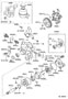 VANE PUMP & RESERVOIR (POWER STEERING) Diagram